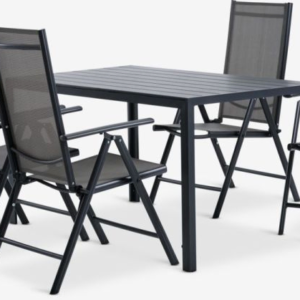Bộ bàn ăn JERSORE D140 + MELLBY