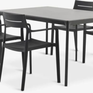 Bộ bàn ăn KUMLA D150 + 4 INGSTRUP