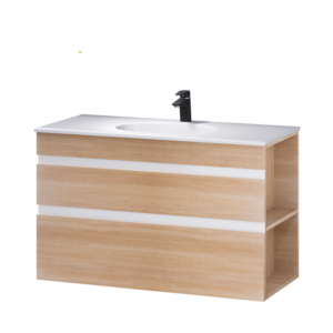LF5028 + EH15028DDRW7V Lavabo kết hợp tủ treo lavabo